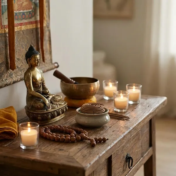 Ban Thờ Tượng Phật